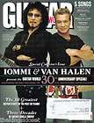 2010 Guitar World Magazine Anniversary Issue Tommy Iommi & Eddie Van 