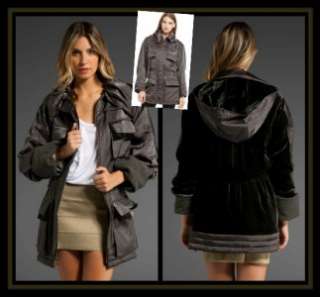 Nanette Lepore Secret Sleuth Anorak Coat Jacket XS S 2 4 UK 6 8 NWT $ 