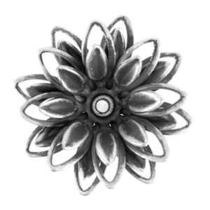   : 24mm Kabela Design Antique Silver Lotus Link: Arts, Crafts & Sewing