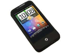    Solid Black Silicone Case fits HTC Legend