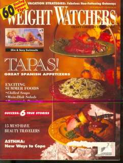 1992 Weight Watchers Magazine Tapas/Spanish Appetizers  