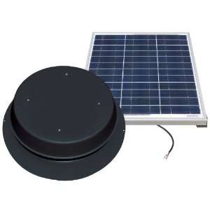 Solar Attic Fan   50 Watts   3100 sq ft   Comes with Remote Solar 