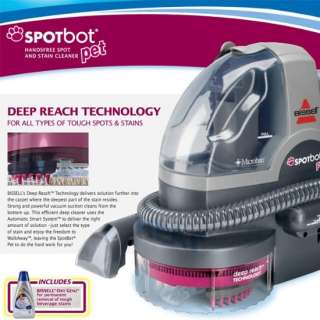 features handsfree spot stain cleaner automatic cleaning cycles allow 
