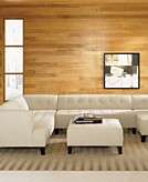    Zen Living Room Furniture Sets & Pieces, Sectional Sofa 