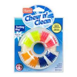  Hartz Chew n Clean Teething Ring Dog Toy