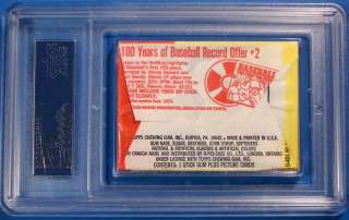 1973 TOPPS BASEBALL WAX PACK 5TH SERIES PSA 5 MANAGER 4142  