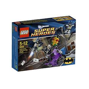 Lego 6858 Super Hero Batman Catwoman Robin Joker Riddler TwoFace 