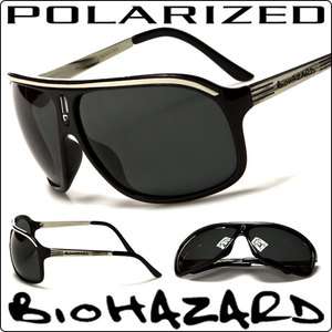 Biohazard Aviators Mens Fashion Polarized Vintage Sunglasses Womens 