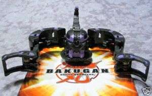 Bakugan New Vestroia Black Darkus Scorpion Coin Trap  