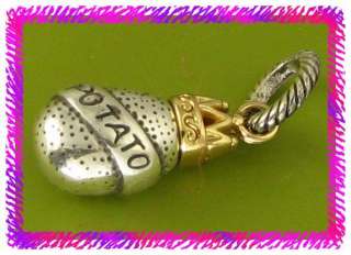 BRIGHTON ABC IDAHO Potato STATE Charm for Bracelet or NecklaceNWotag 