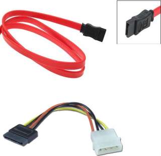 Sony Lightscribe 24X DVD burner + SATA Power/ Red Cable  