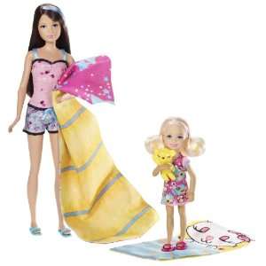  Barbie Sisters Sleep Out Skipper And Chelsea Doll 2 Pack 