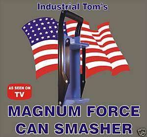 16 oz Magnum Force Recycling Aluminum Beer Can Crusher  
