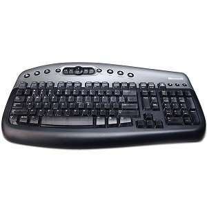   Wireless Optical Keyboard and Mouse (Black/Gray) Electronics