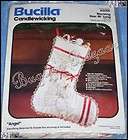 Bucilla ANGEL Stocking Candlewicking Embroidery Christm