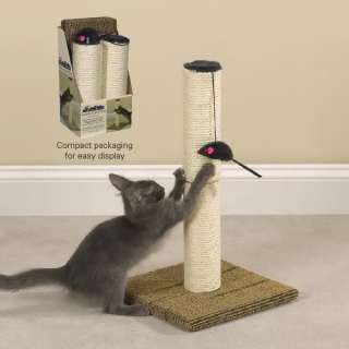 Meow Town Scratch N Stow Cat Scratching Post Furniture  