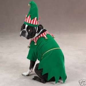   & Zoey Elf Holiday Halloween Dog Costume EX SMALL: Kitchen & Dining