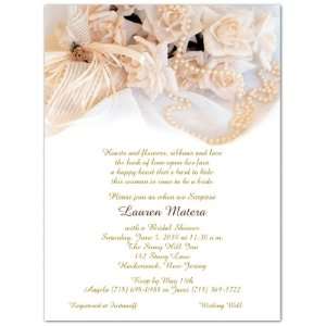  Wedding Pearls Bridal Shower Invitations 