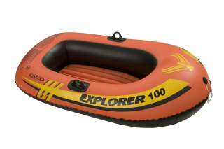 Intex Explorer 100 1 Person Inflatable Raft Boat  