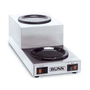 Bunn 12882 004 Electric Coffee Pot Warmer Two Burners, Front to Back 