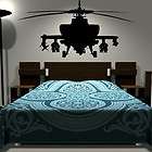 army helicopter kids bedroom wall art stickers childrens decal stencil