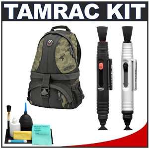 Camera Backpack (Camo) + Accessory Kit for Canon Rebel XSi, XS 