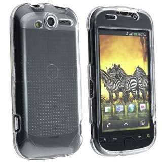 Clear Crystal Hard Case Skin Shell Cover for T Mobile HTC myTouch 4G 