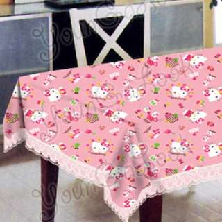 Sanrio Hello Kitty Square Table Cloth Cover 52  