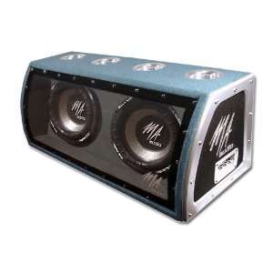   1400 Watt Dual 12 Bandpass Box Car Sub Enclosure: Car Electronics