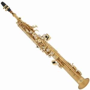  Soprano Saxophone w/ Case and Accessories Musical Instruments