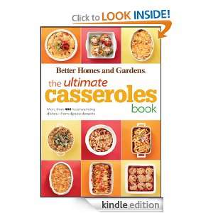 The Ultimate Casseroles Book (Better Homes & Gardens Ultimate) Better 