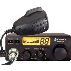  COBRA 19 DX IV 40 CHANNEL COMPACT CB RADIO: Electronics