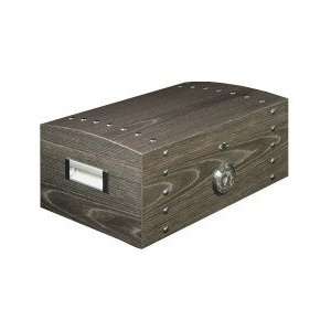  Silver Studded Humidor Chest, #1658 