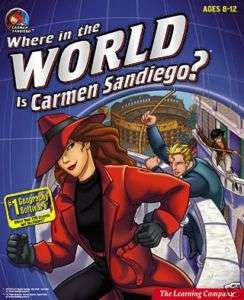   World is Carmen Sandiego? CD, Win XP/Vista/7 (32/64 bit),Ages 9+ PC
