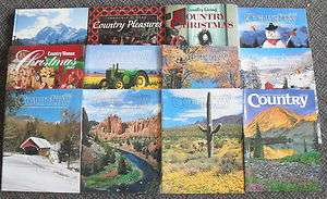    Assorted COUNTRY LIVING Magazines/Books   Crafts, Cooking, Home