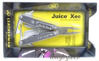 Leatherman 78108003K Juice XE6 Multi Tool Pliers NEW  