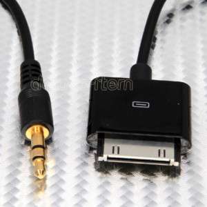 5mm CAR AUX AUXILIARY CABLE CORD FOR iPOD iPHONE BLK  