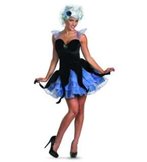   The Little Mermaid Sassy Ursula Costume w/Wig Large 12 14 *New*  