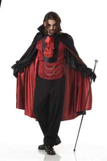 Count Bloodthirst Vampire Men Halloween Costumes  