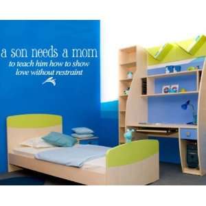   Restraint Child Teen Vinyl Wall Decal Mural Quotes Words Lo032asonvii8
