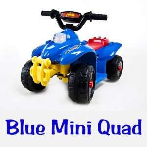   Kids Ride on Battery Power Quad   Blue 4 Wheels ATV   New Toys