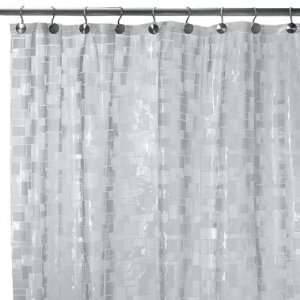   Ice Cubes PEVA Shower Curtain, Translucent / Clear