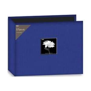  Fabric 3 Ring Binder Album With Window 12X12 Blue