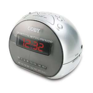  COBY CR A56 Digital Alarm Clock Radio Electronics