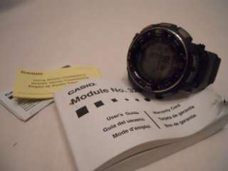 Casio ProTrek PRW2500 1 Multifunction Watch, Altimeter, Barometer 