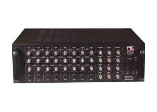 NUEVO 8 AUDIO de CHANEL MIXER/AMPLIFIER MTE 1600 vatio