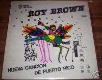 ROY BROWN nueva cancion de Puerto Rico ARGENTINA NM LP  