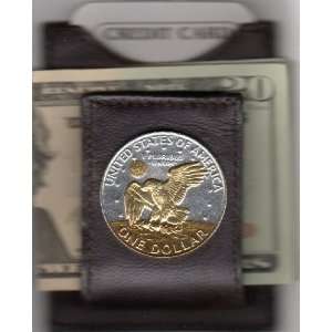   Coin (Folding) Money Clip   Eisenhower Dollar (Reverse) (1971   1978