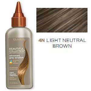   Grey Solution Semi Permanent Hair Color No. 4N Light Neutral Brown 3oz