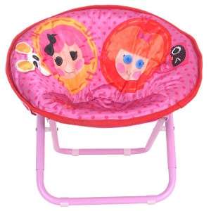   NWT Lalaloopsy Moon Bucket Folding Chair Silly Hair Pink Doll  